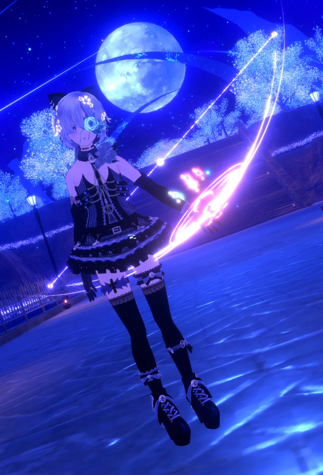 青薔薇の魔法少女Grus