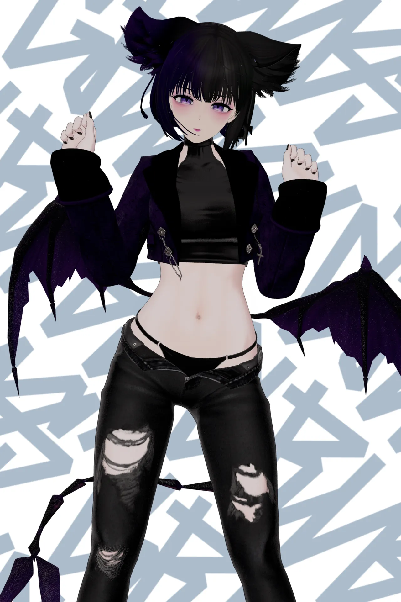 ジャケット&デニムコーデ