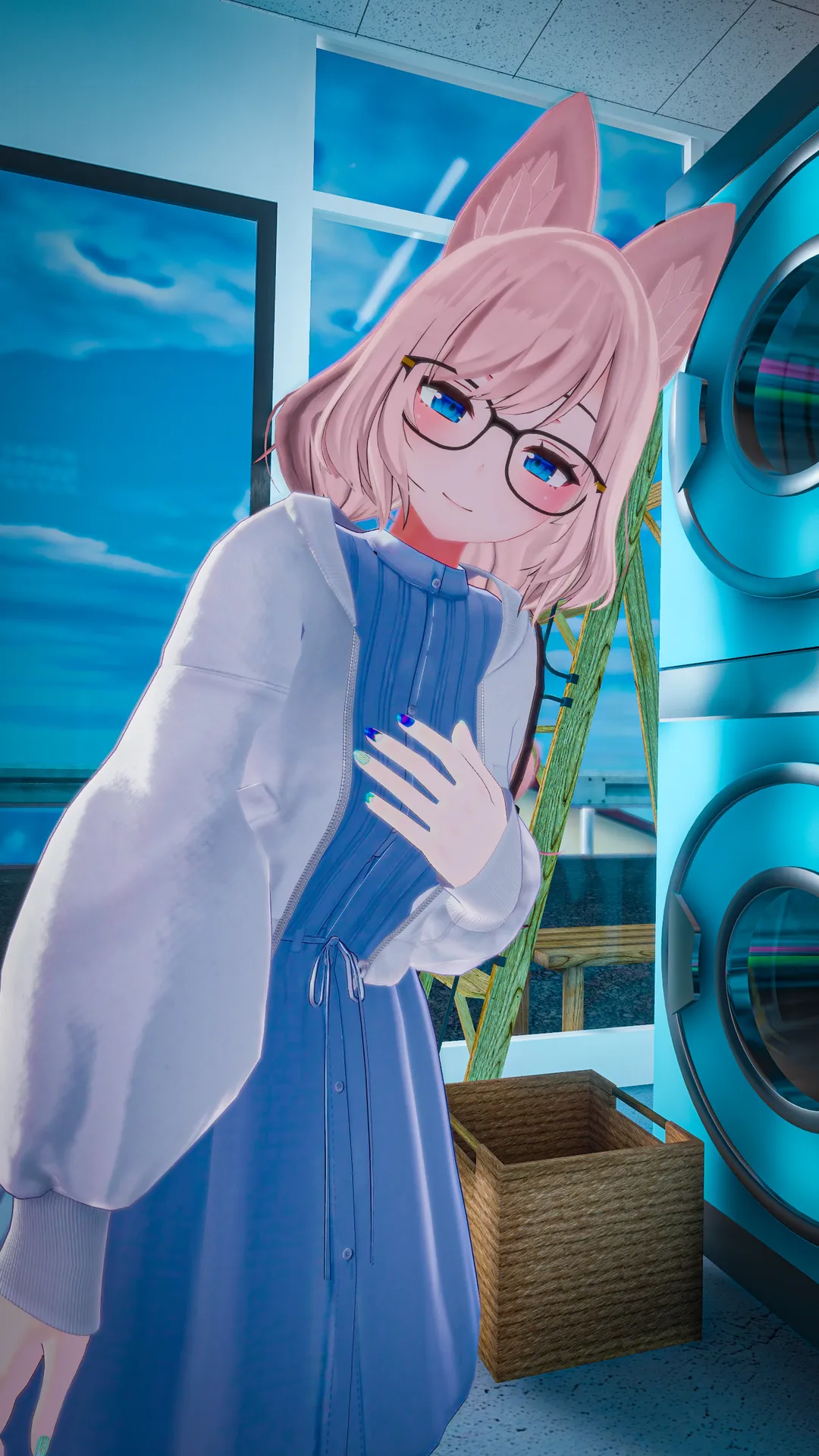 .st　ワンピースコーデ