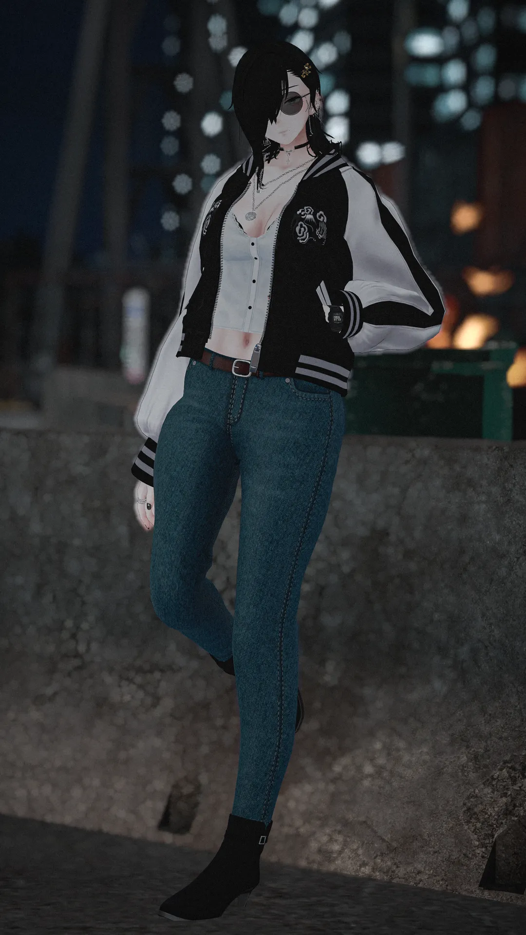 森羅　スカジャンコーデ