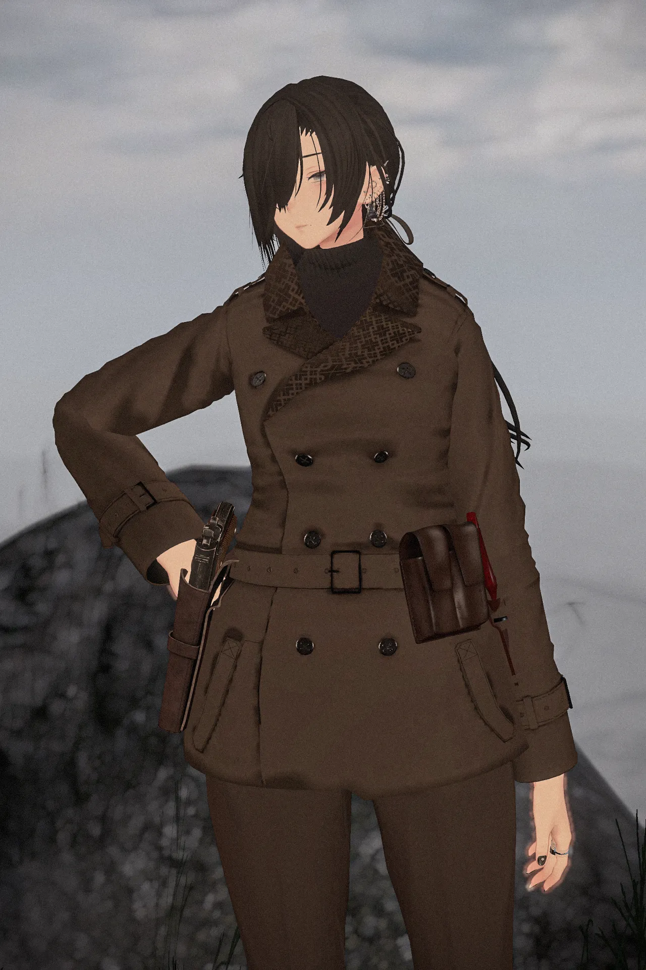 森羅　トレンチコート