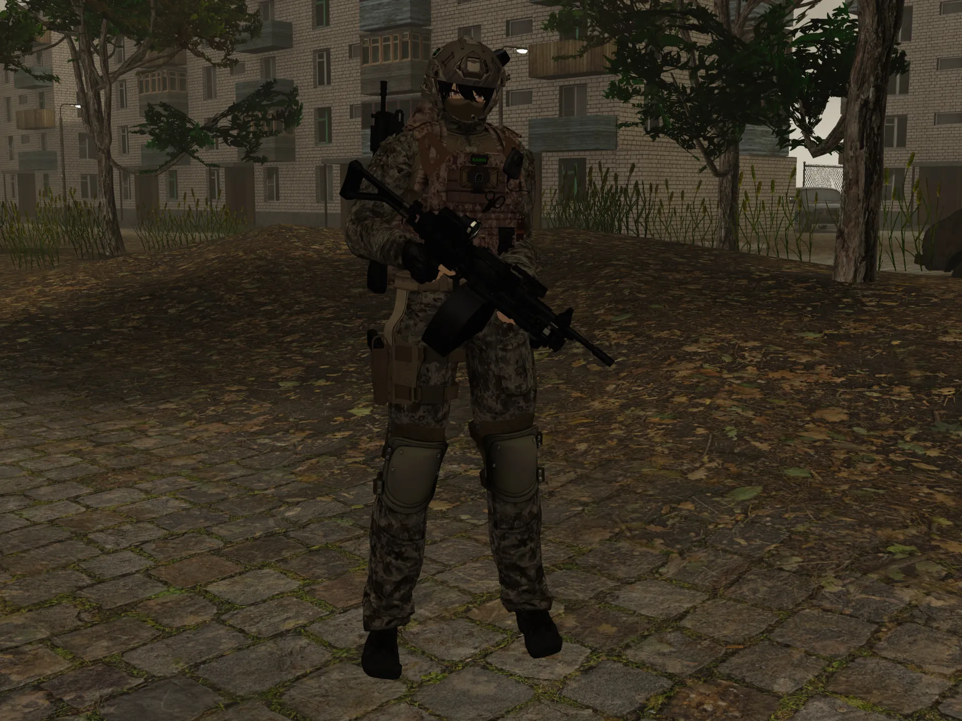 カリンちゃんのミリタリー改変②