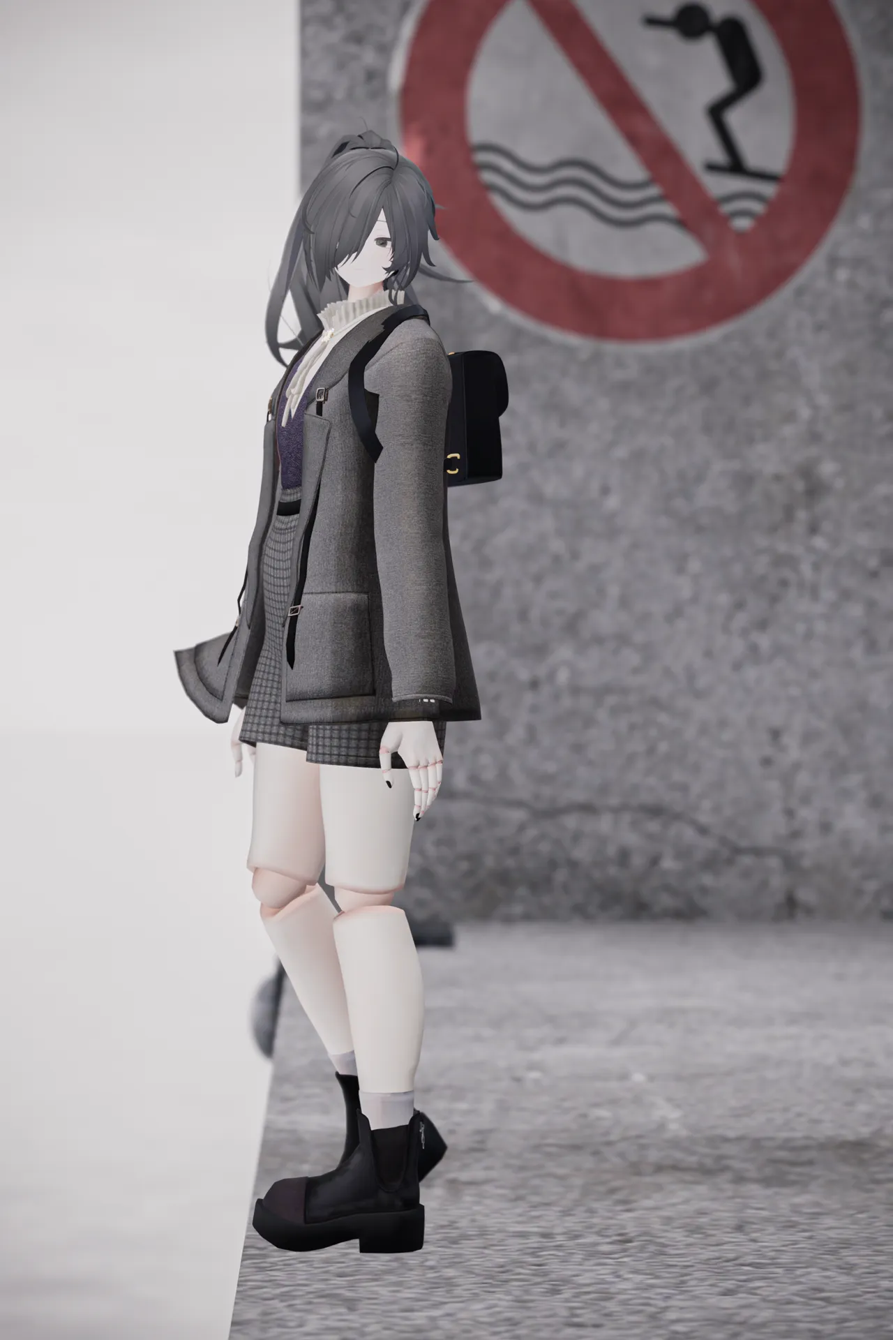 エクリシェ　check jacket