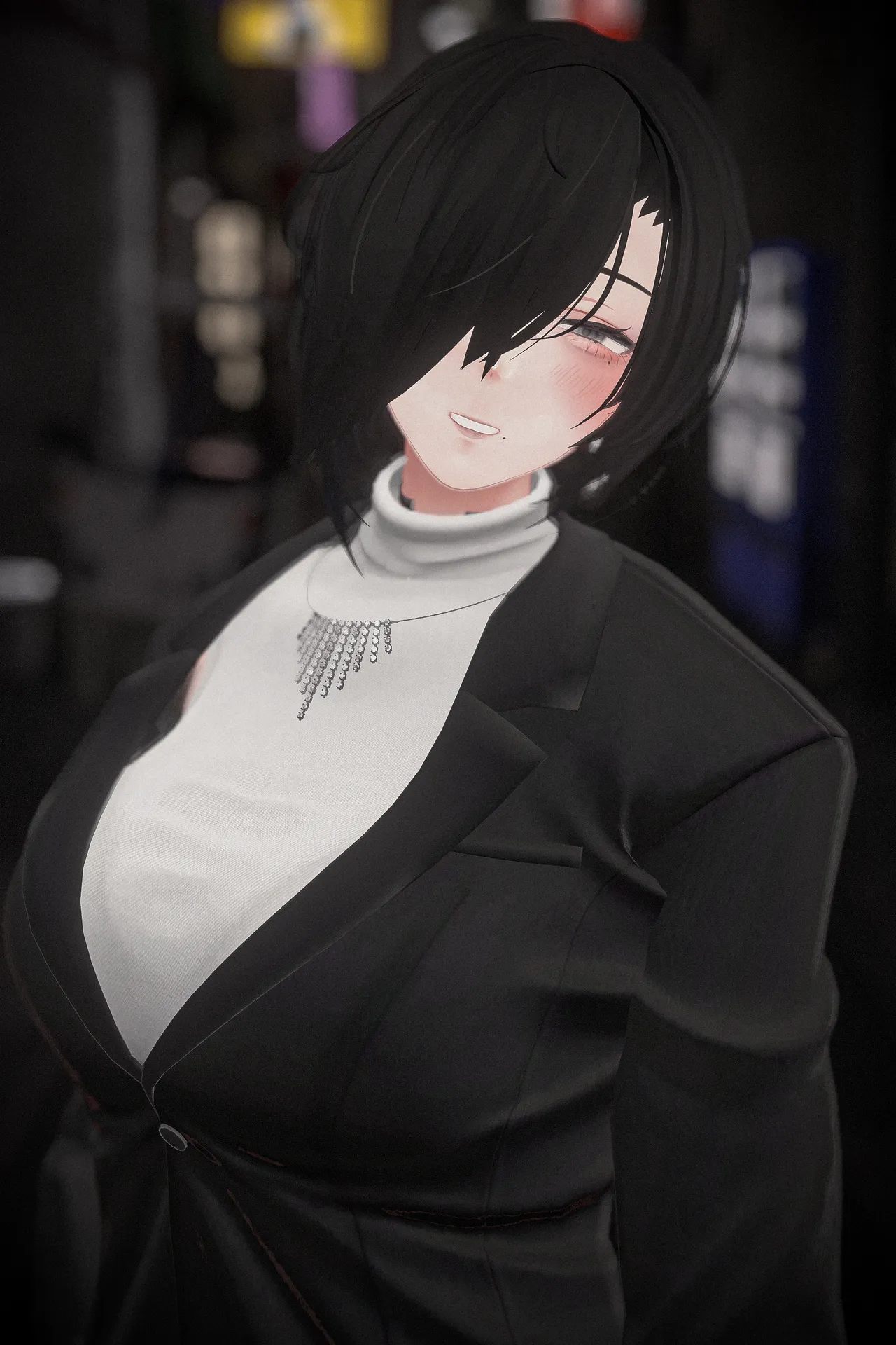 森羅　オフィスジャケットコーデ