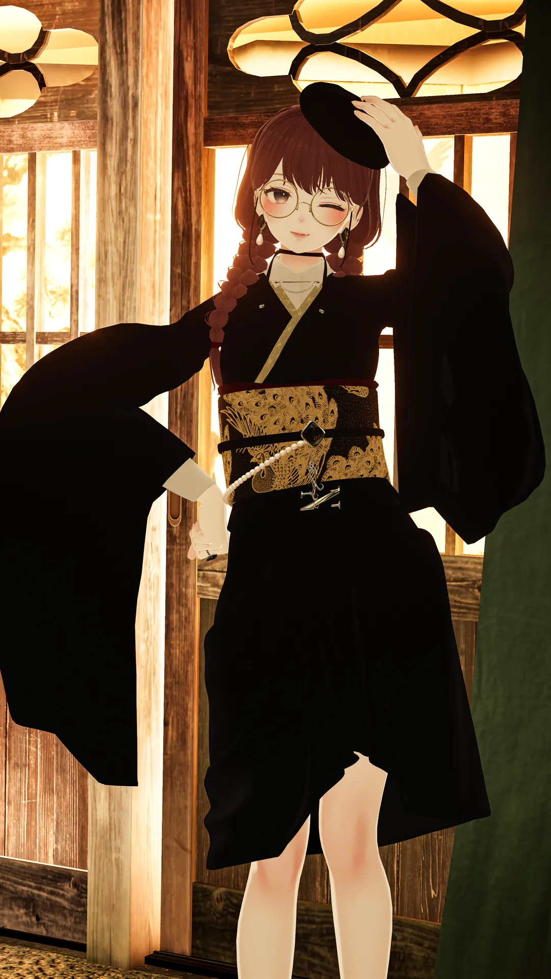 着物：モードスタイル