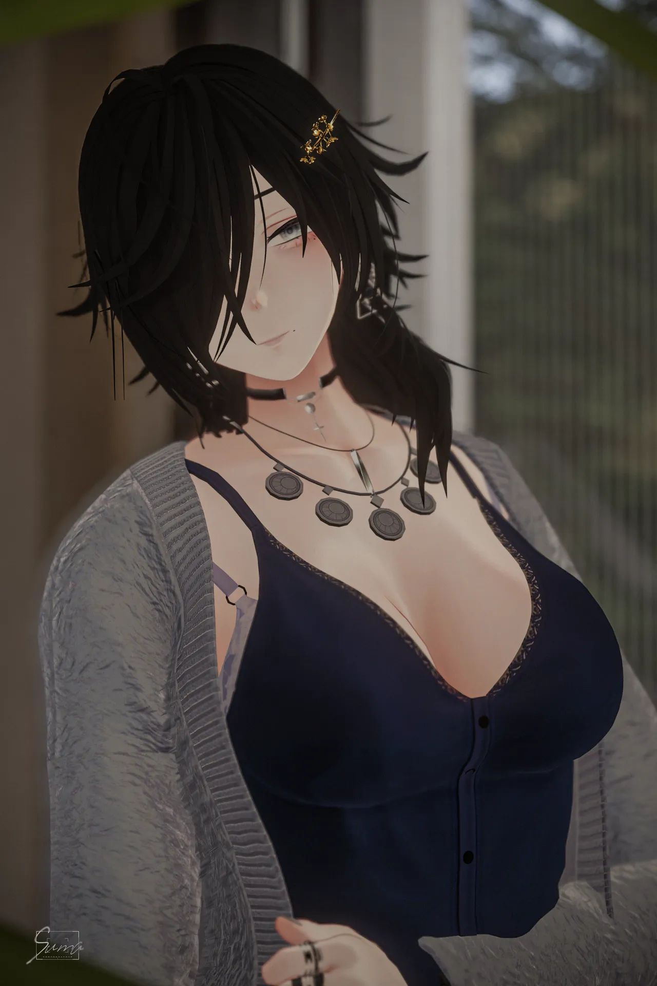 森羅　ロングカーディガン