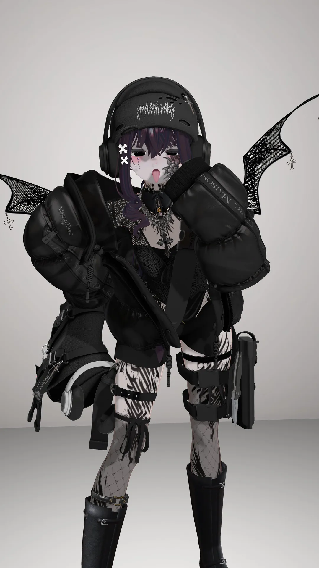 "MAISONDARRC" 地雷系ストリートファッション