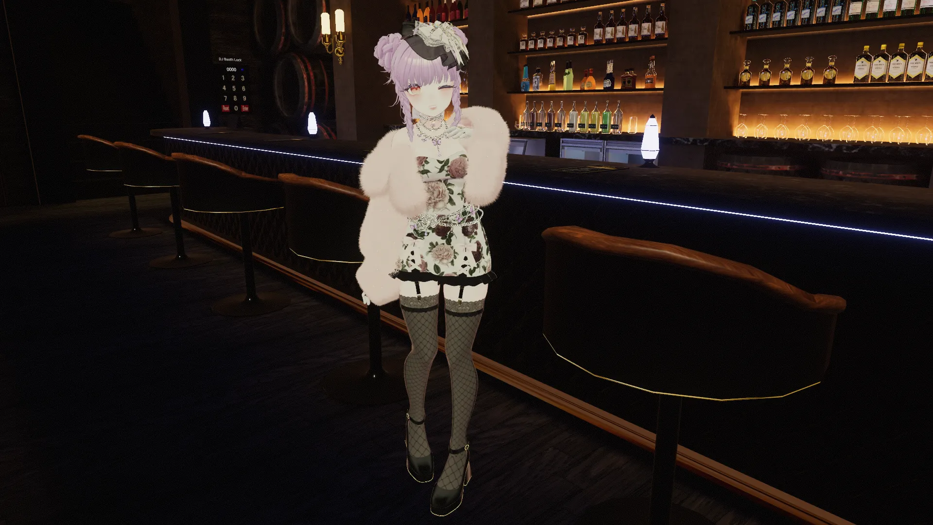 桔梗ナイトパーティーコーデ