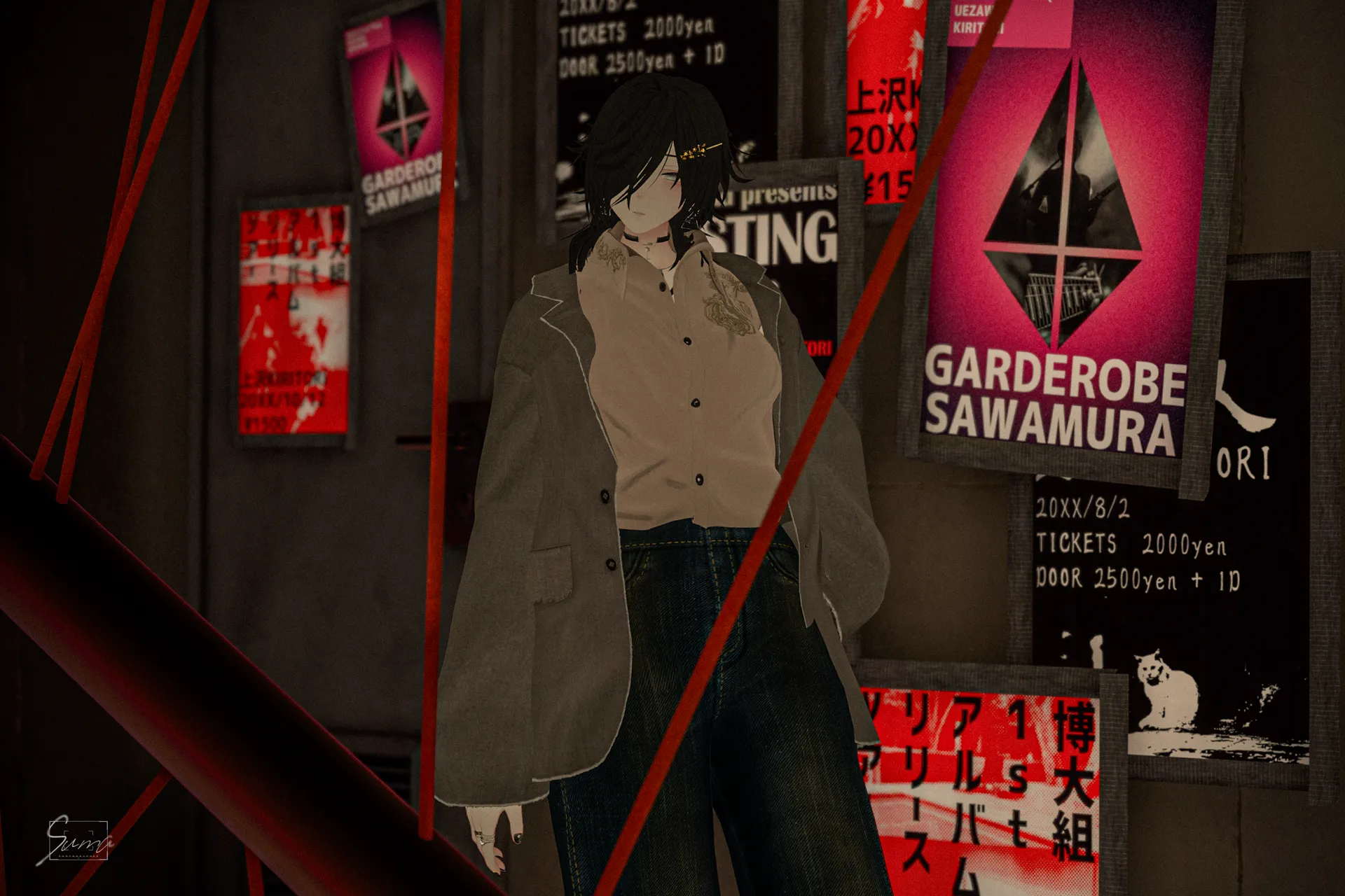 森羅　メンズシャツ