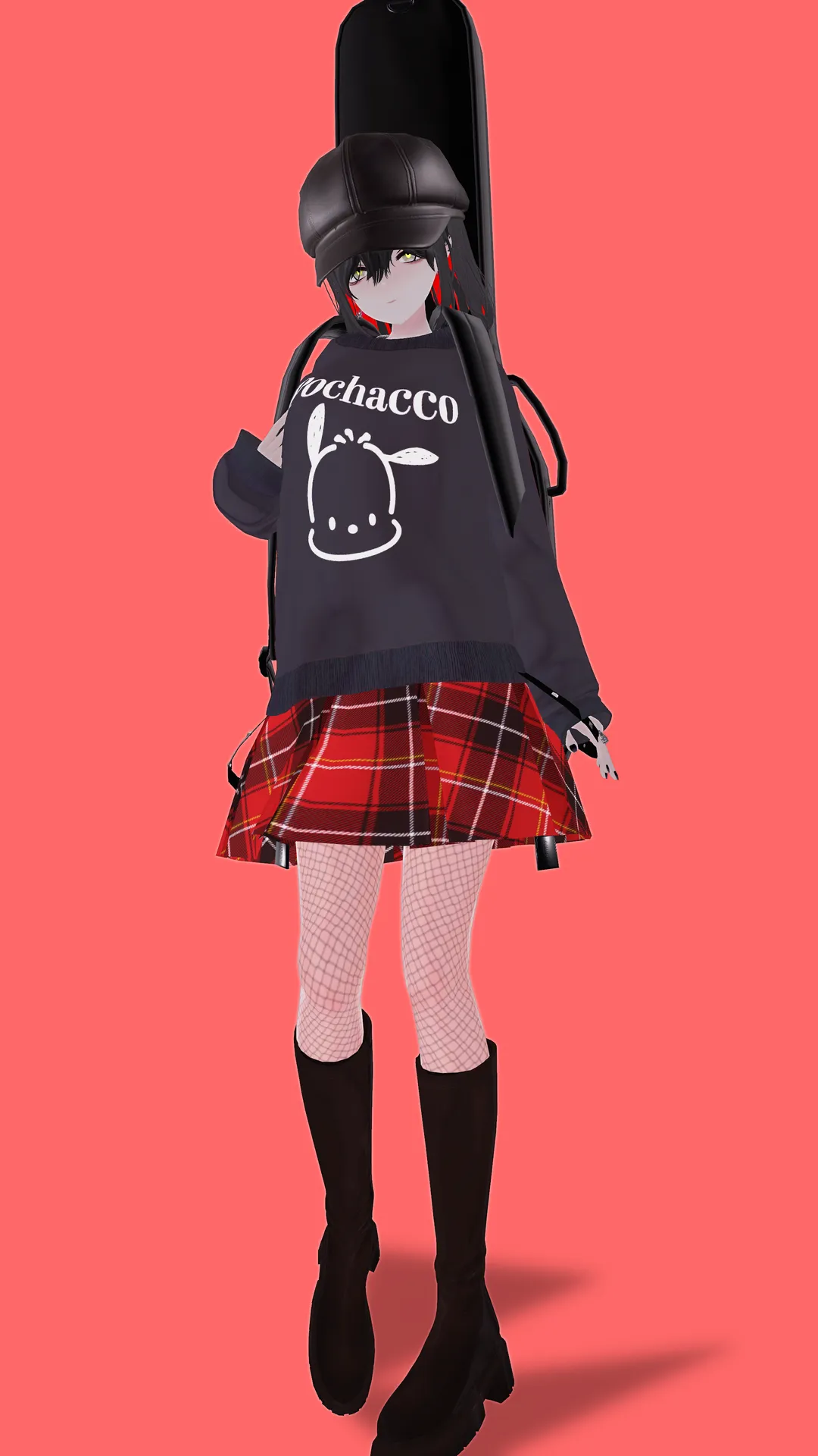 ポチャッコ×赤 女2