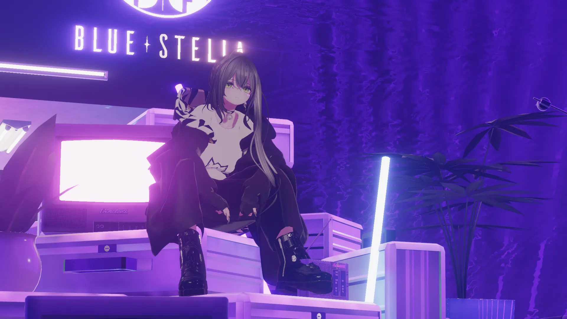 萌　振袖パーカー