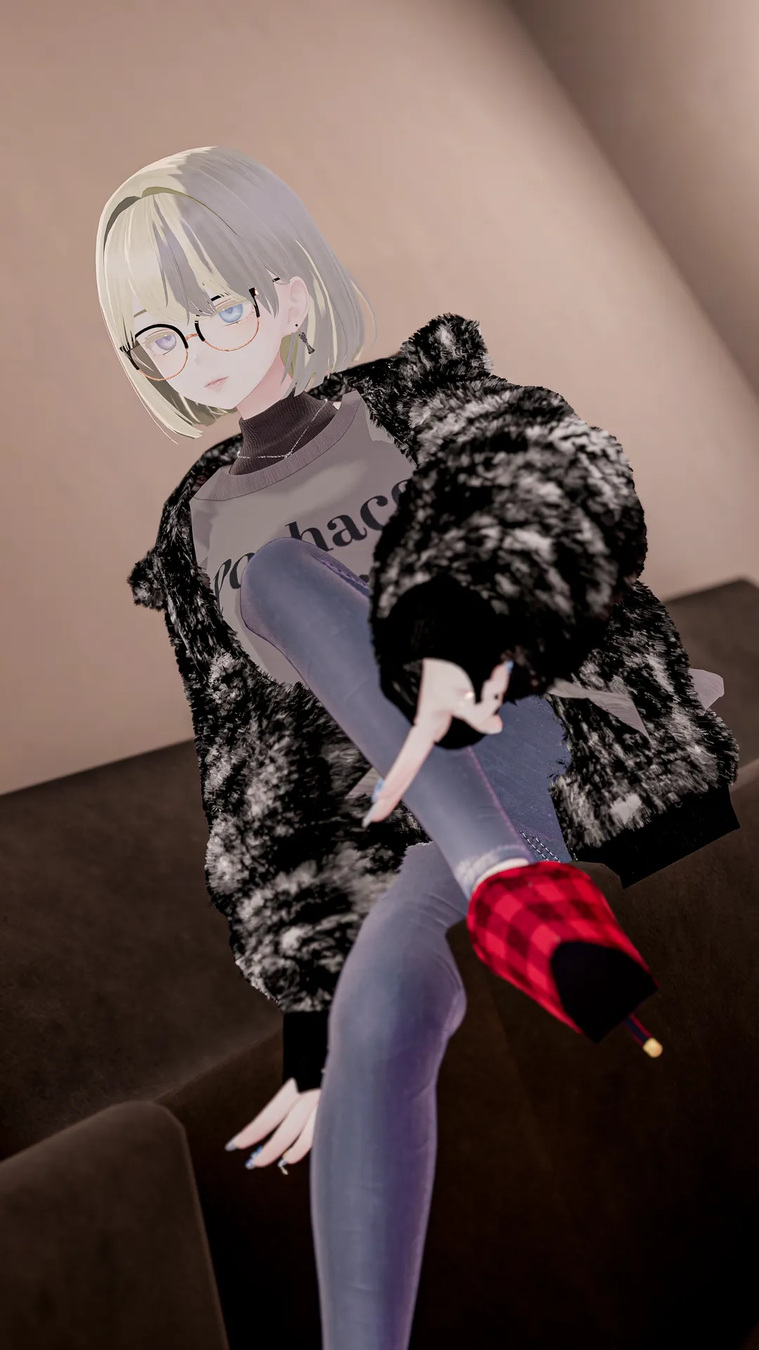 ポチャッコ×カジュアルコーデ