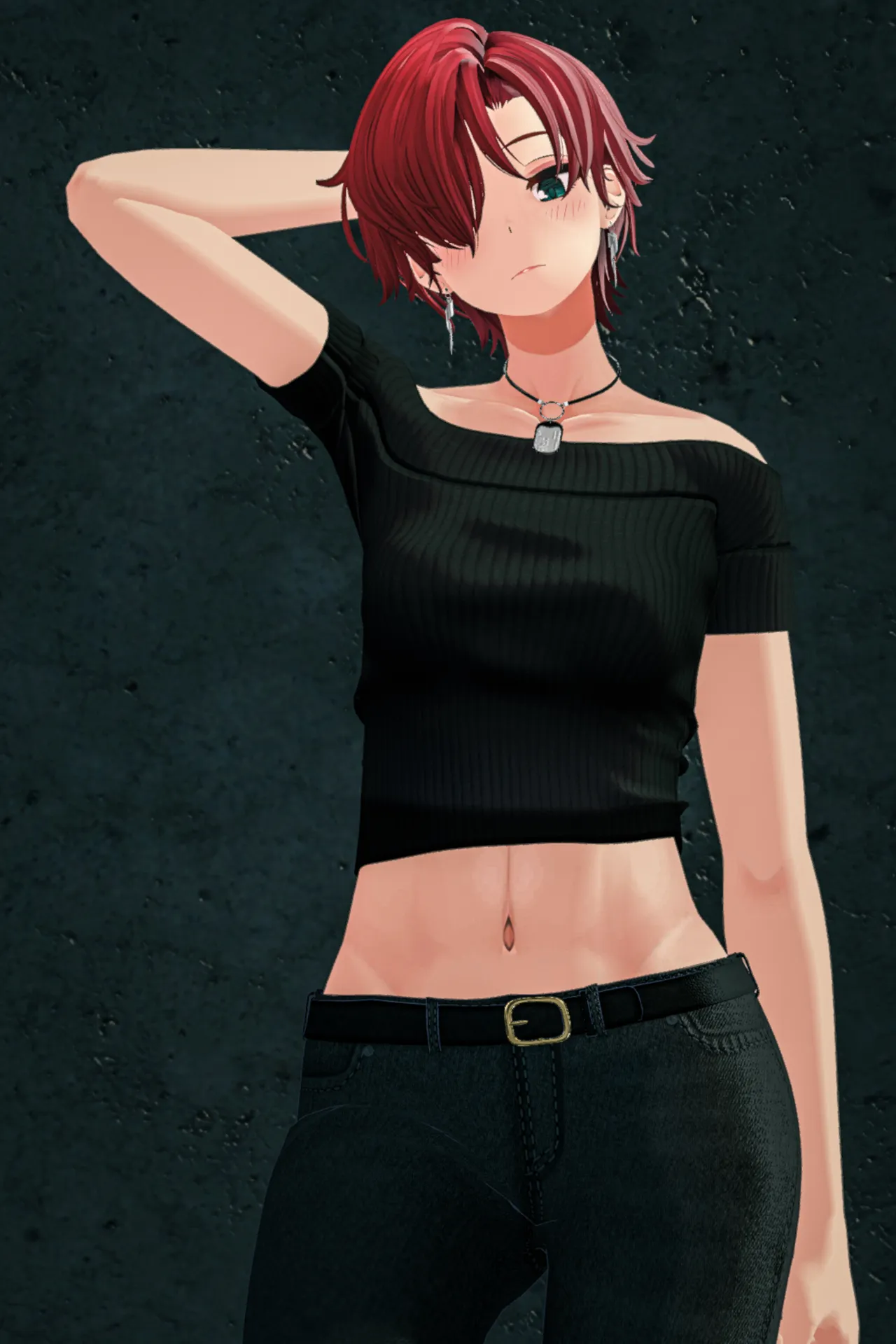 セレコルブラックコーデ　リリウム