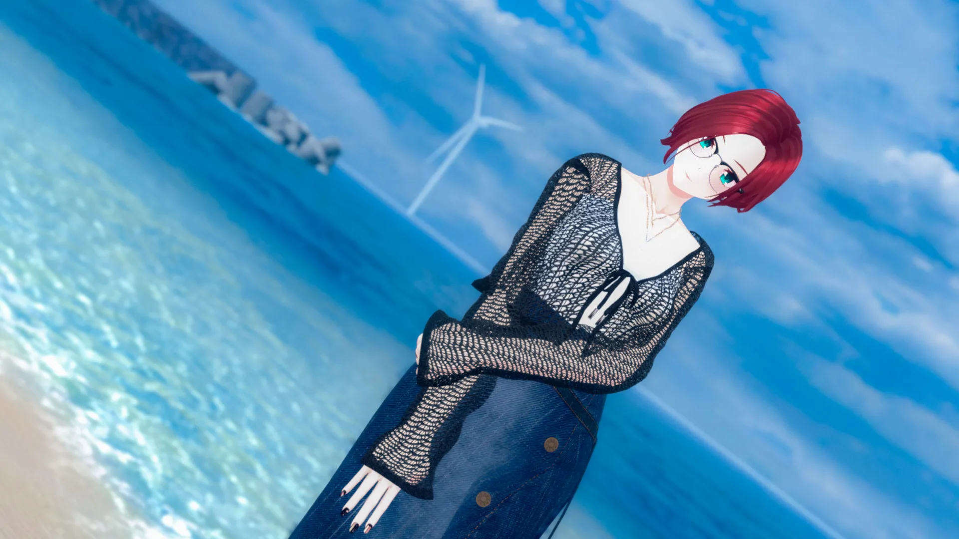 デニムコーデ　リリウム