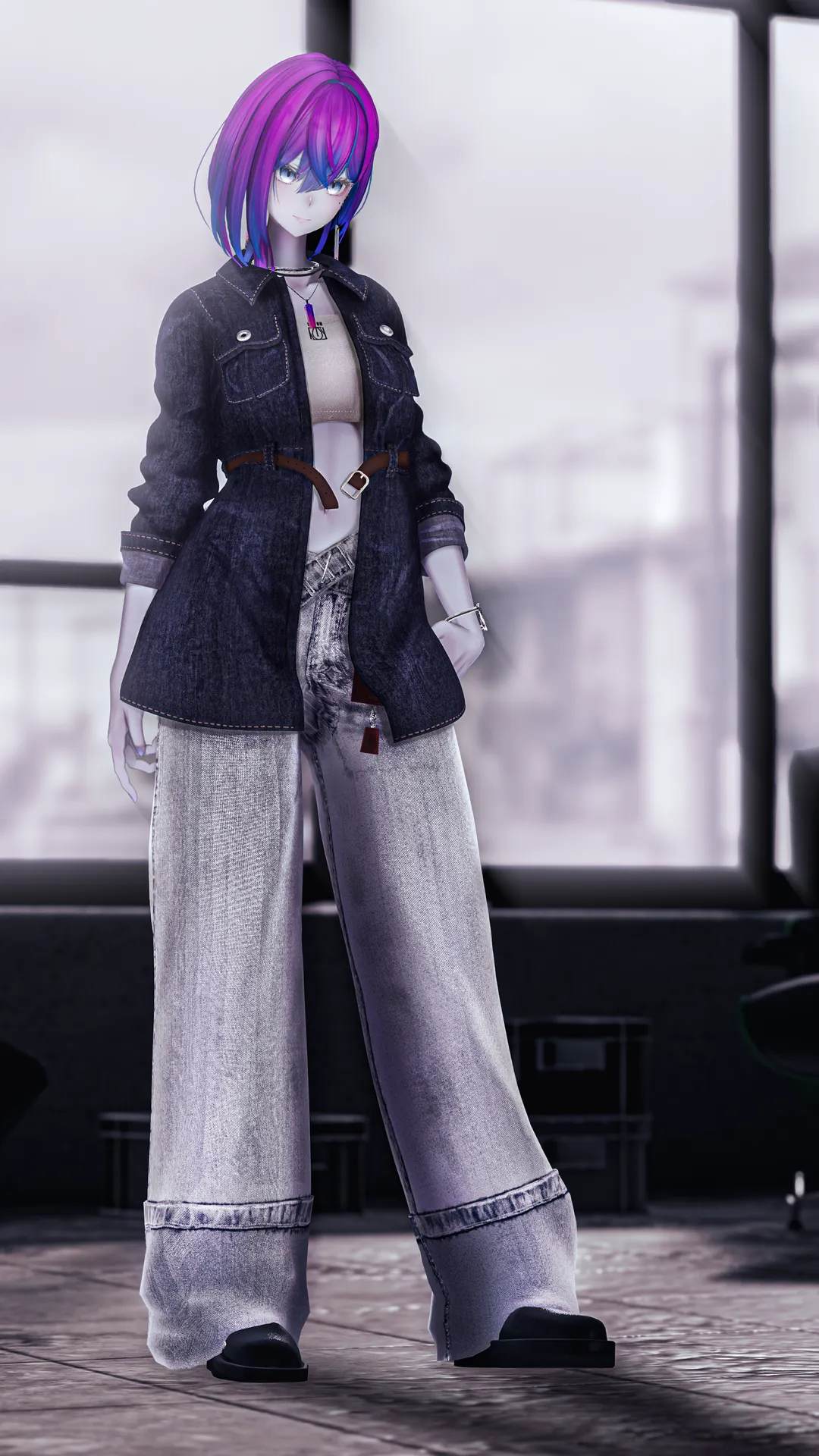 Natelier × LAYON Denim Coordination by Lasyusha