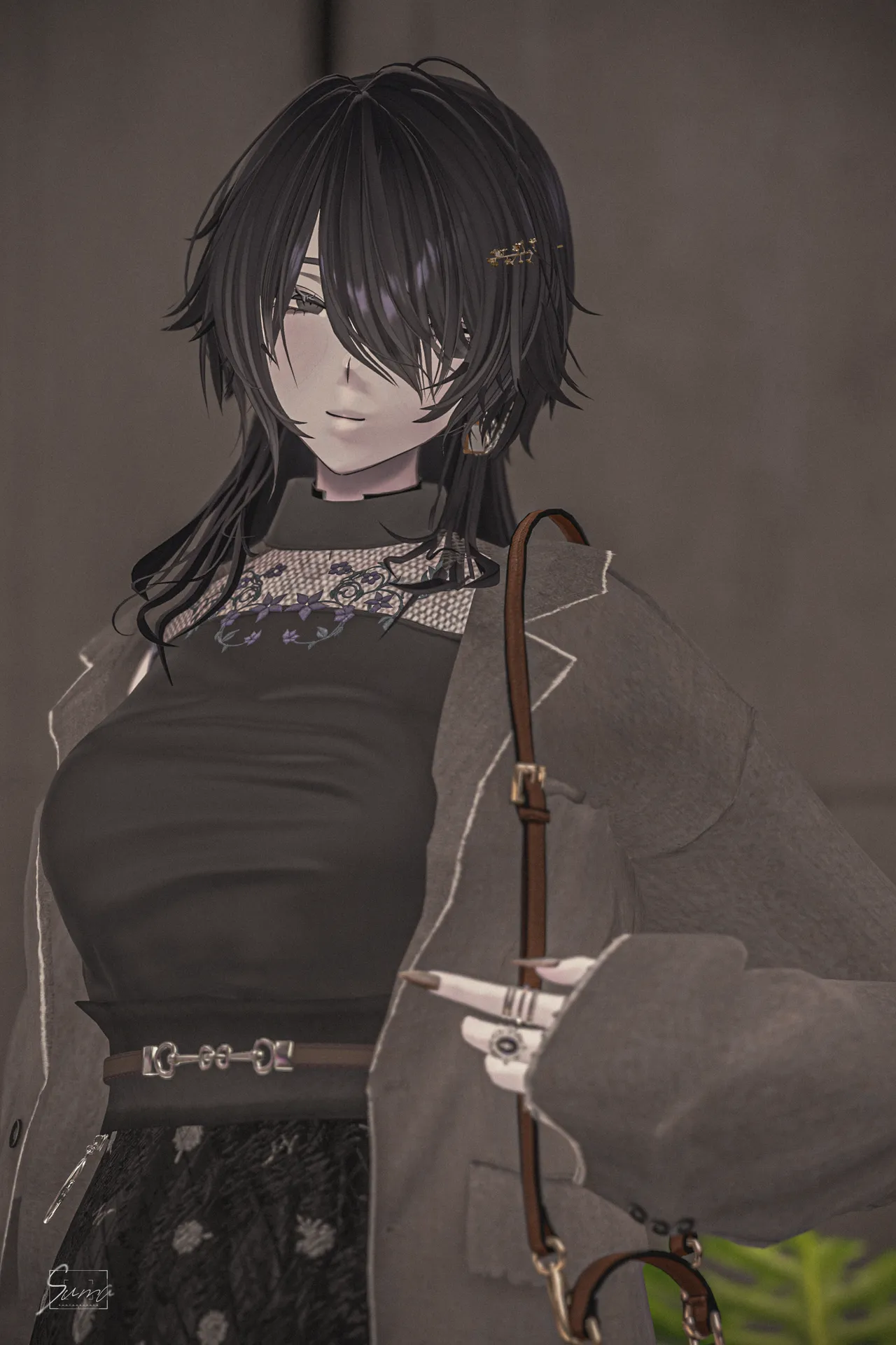 玲來　春ジャケットコーデ