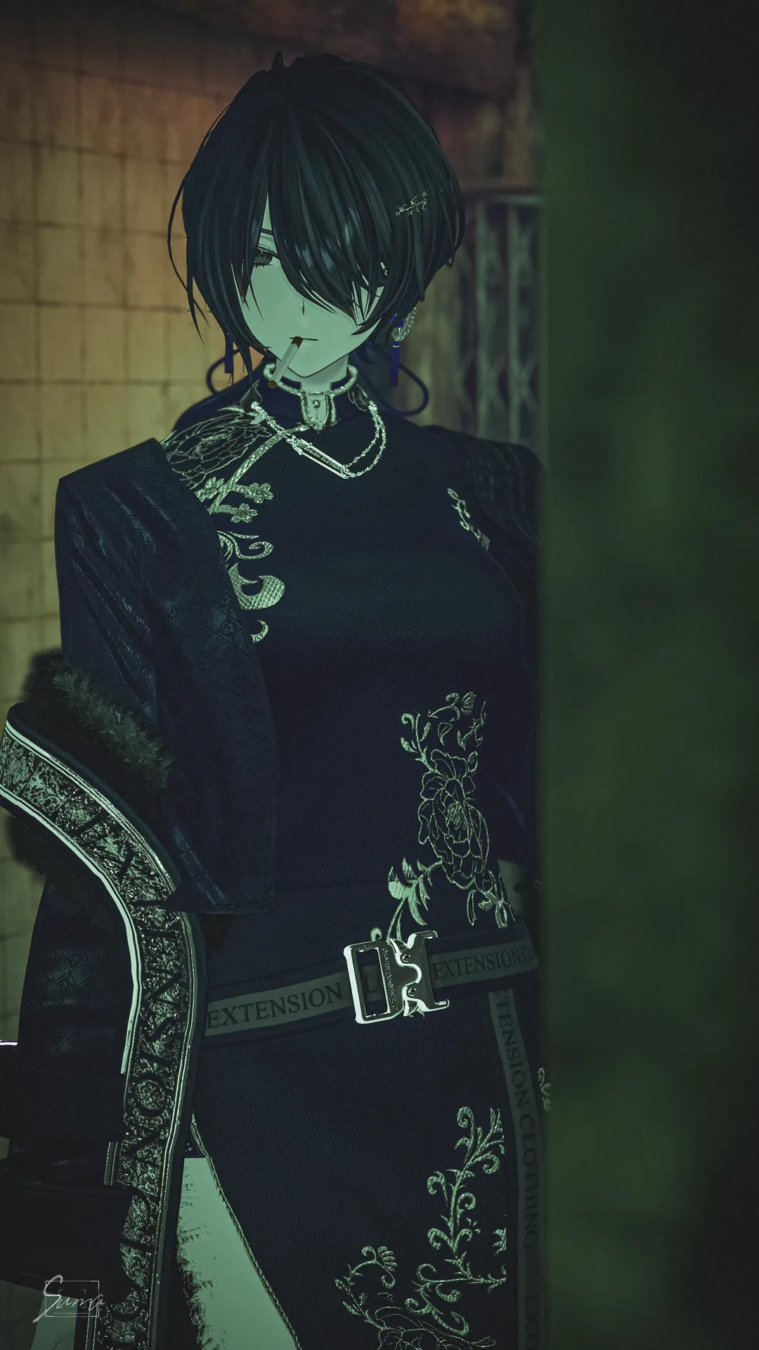 玲來　チャイナコーデ