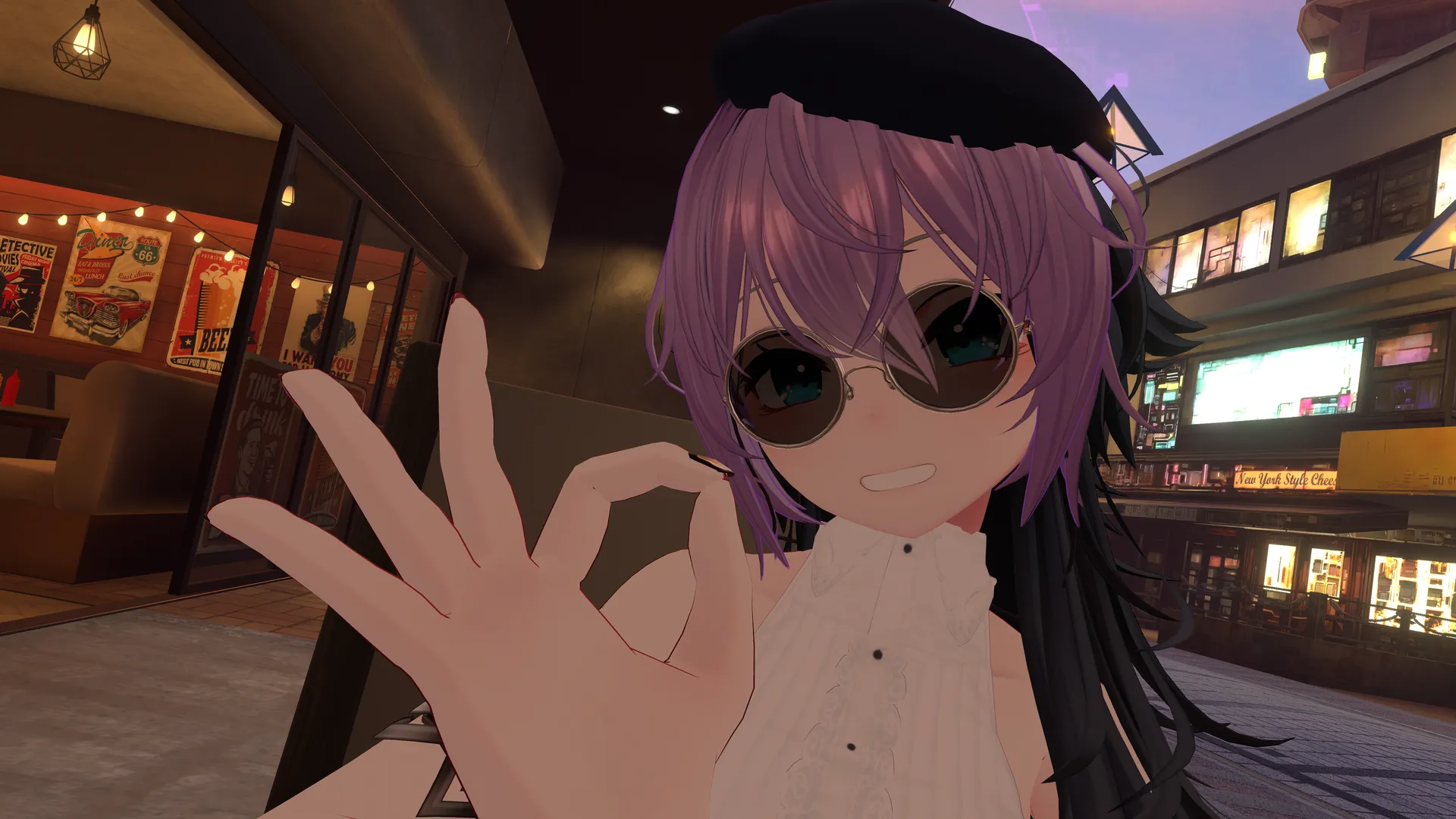 ウルフヘアコーデ