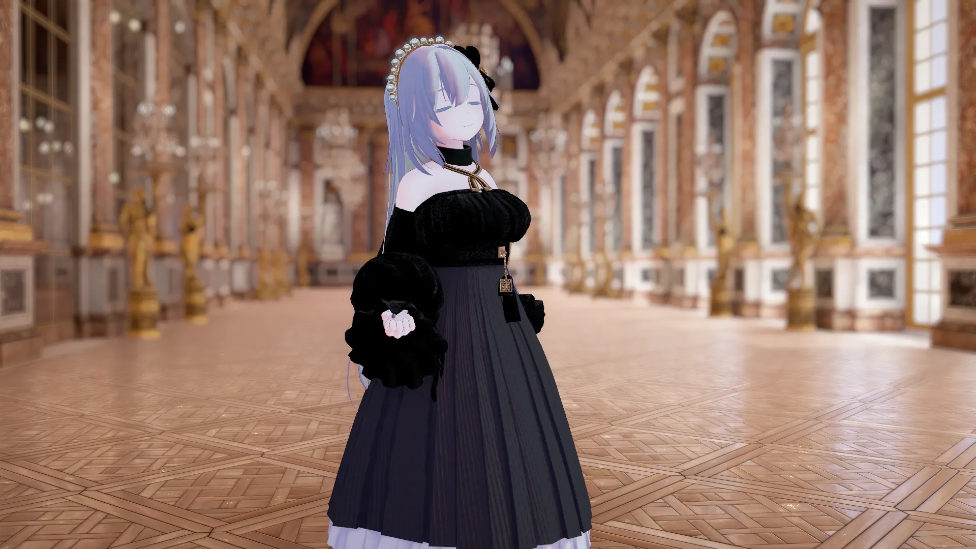 黒ドレスデジエルさん