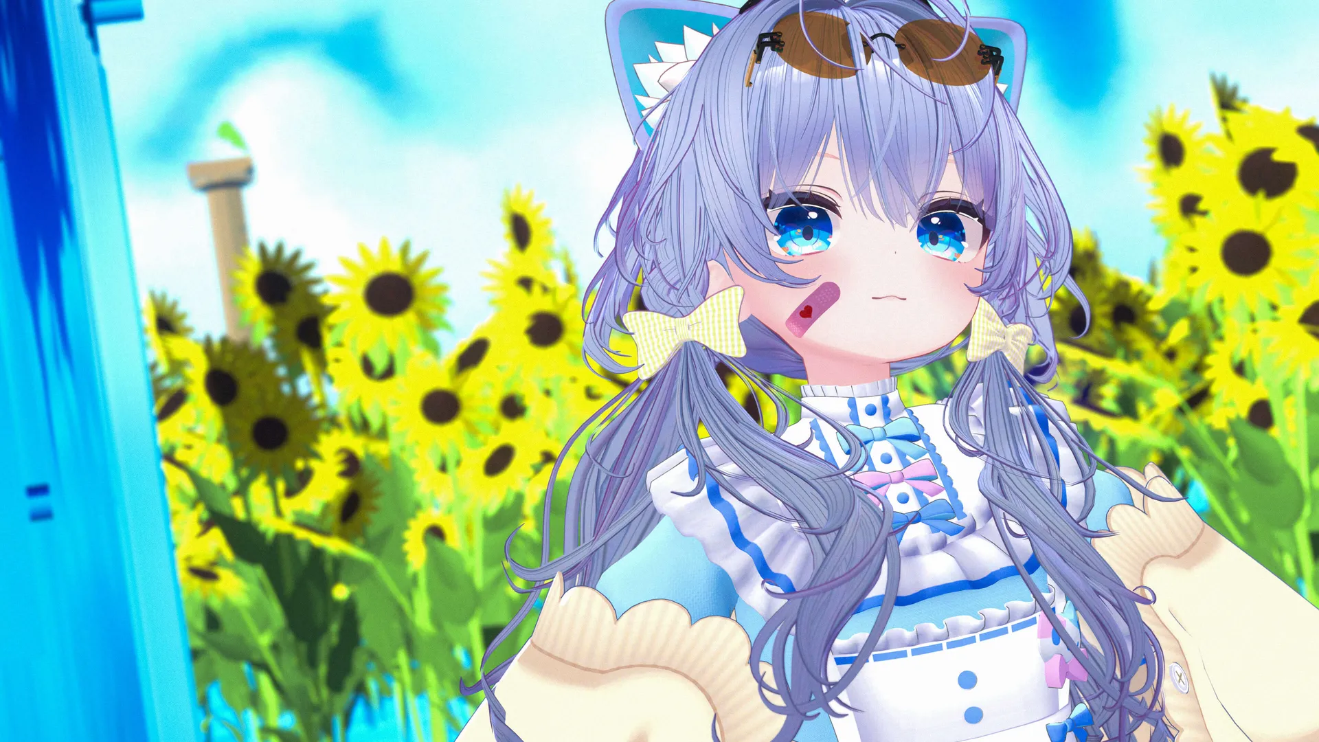 頭にシャチ乗っけたシフォンちゃん