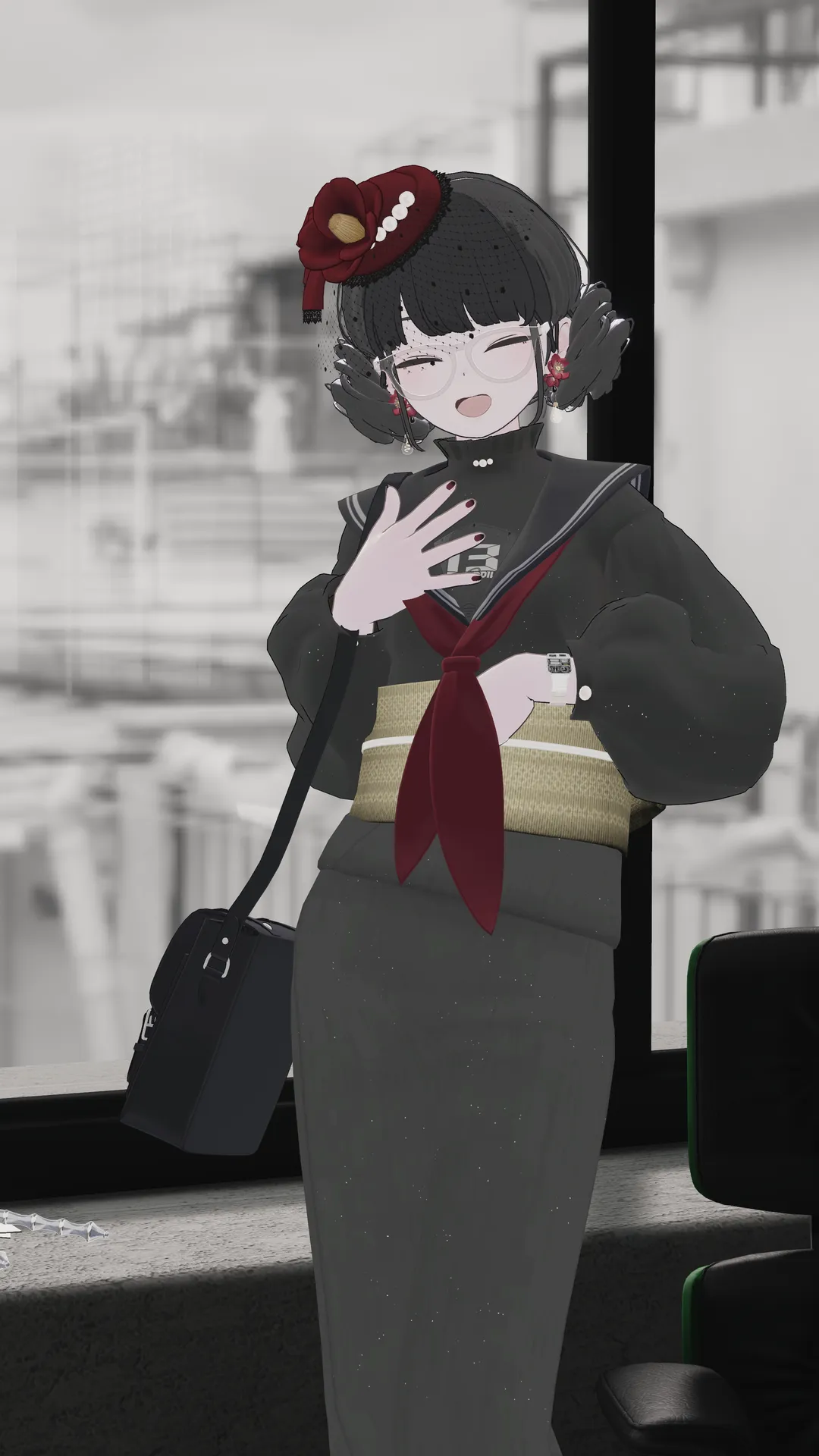 レトロ浴衣ラプ