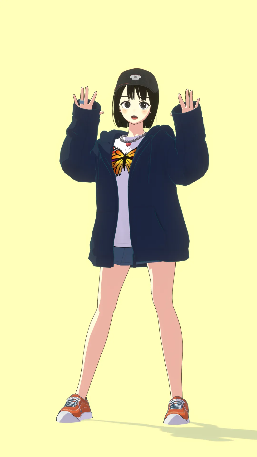 墨澄：色＆髪型改変