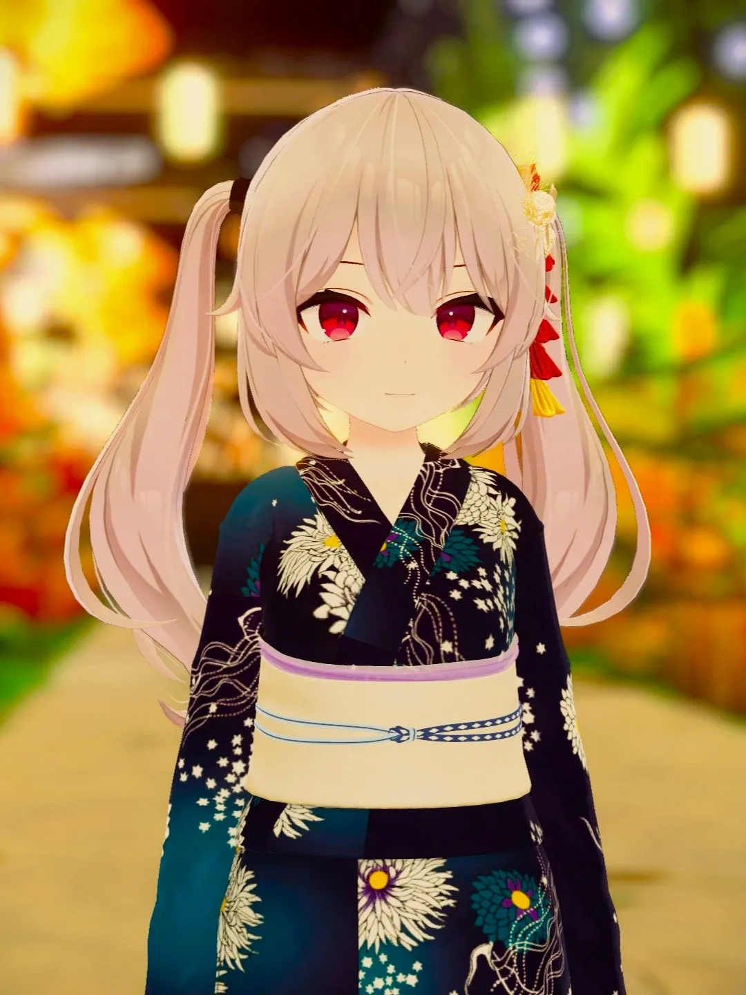 カリンちゃん　浴衣