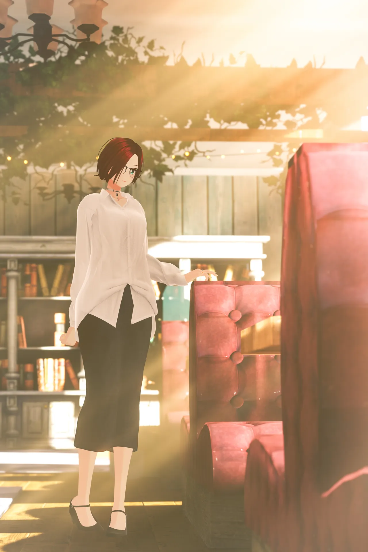 シャツ＆スカート　きれいめコーデ