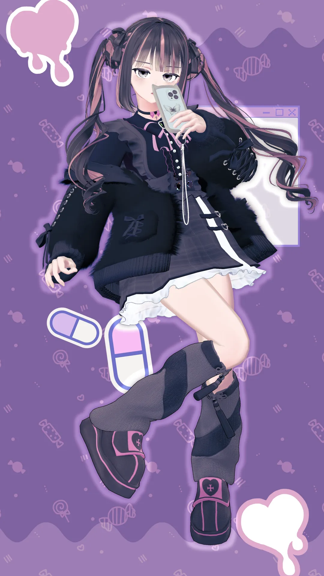 地雷系ガールなすみすみちゃん??