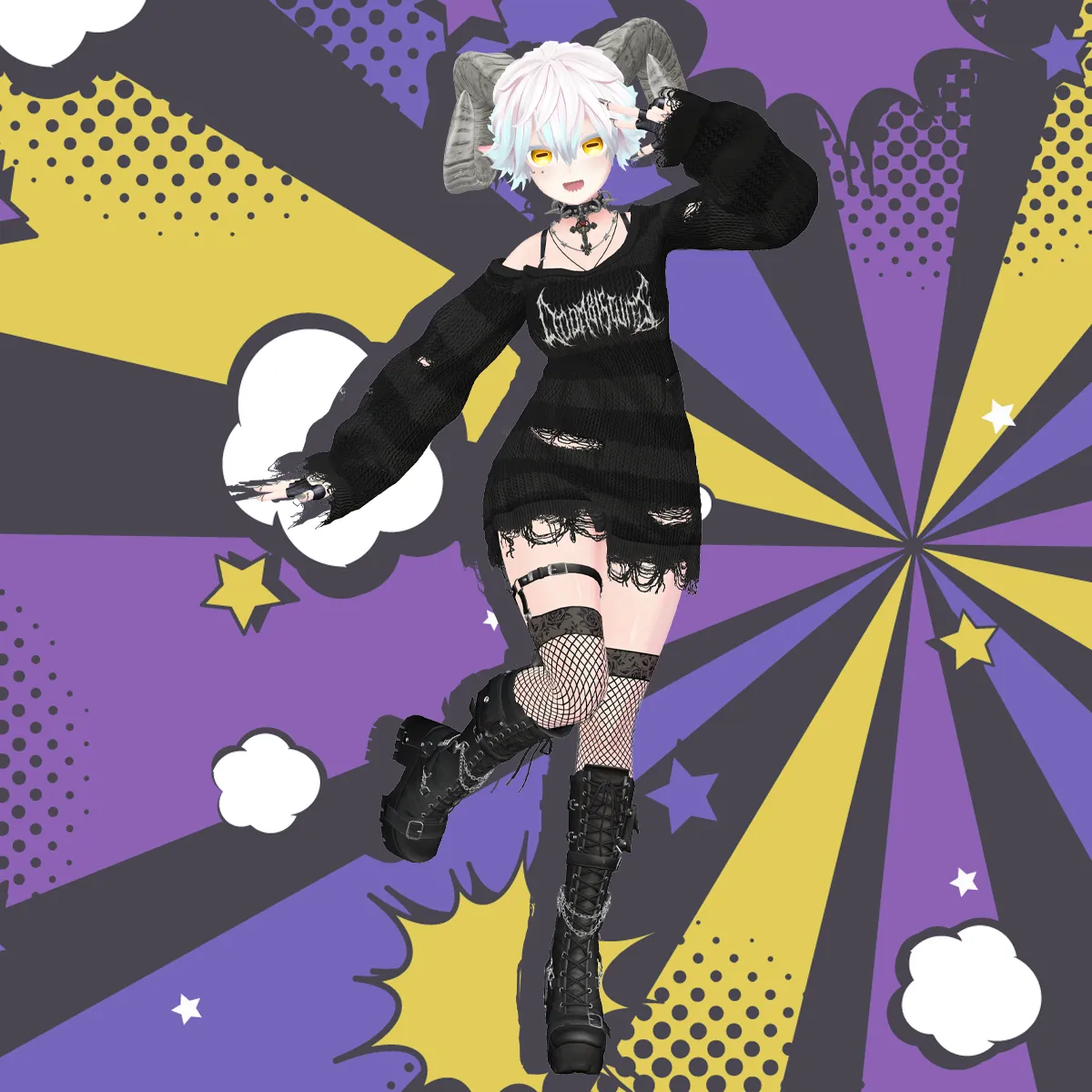 Loose Punk【メリノ（Body：桔梗）】