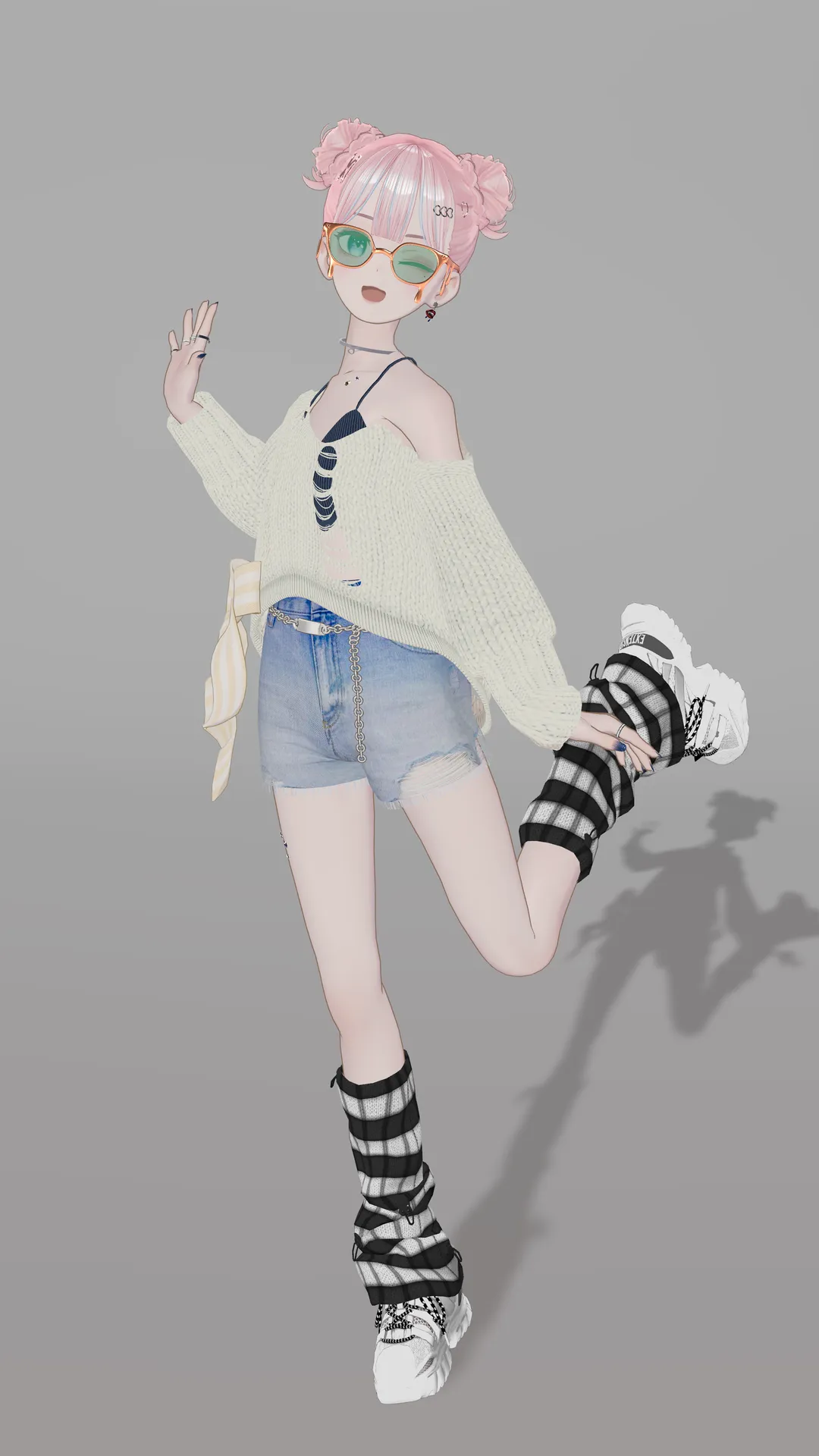 ダブルおだんごスタイル