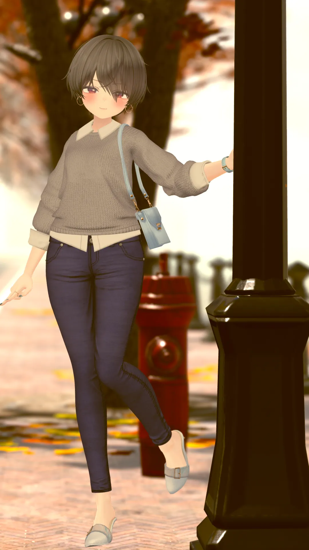 『オトナカワイイ』秋コーデ