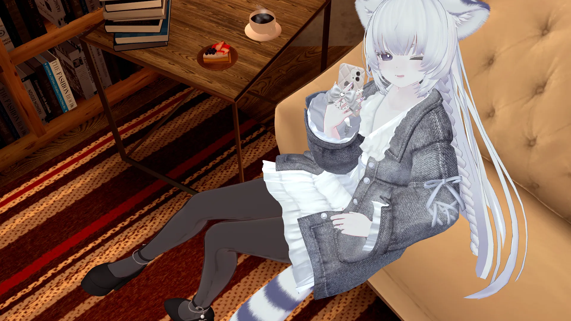 デニムジャケット瑞希ちゃん