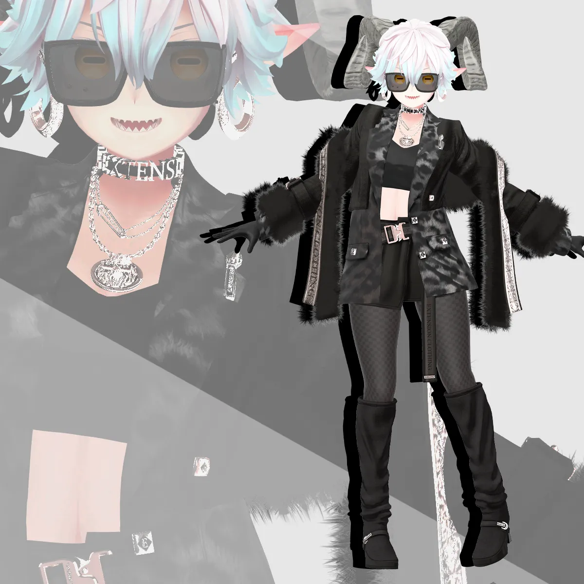 BY EXTENSION【メリノ（Body：桔梗）】