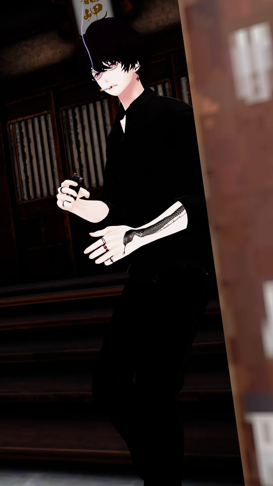 祠壊したときにエンカウントしそうなお兄さん