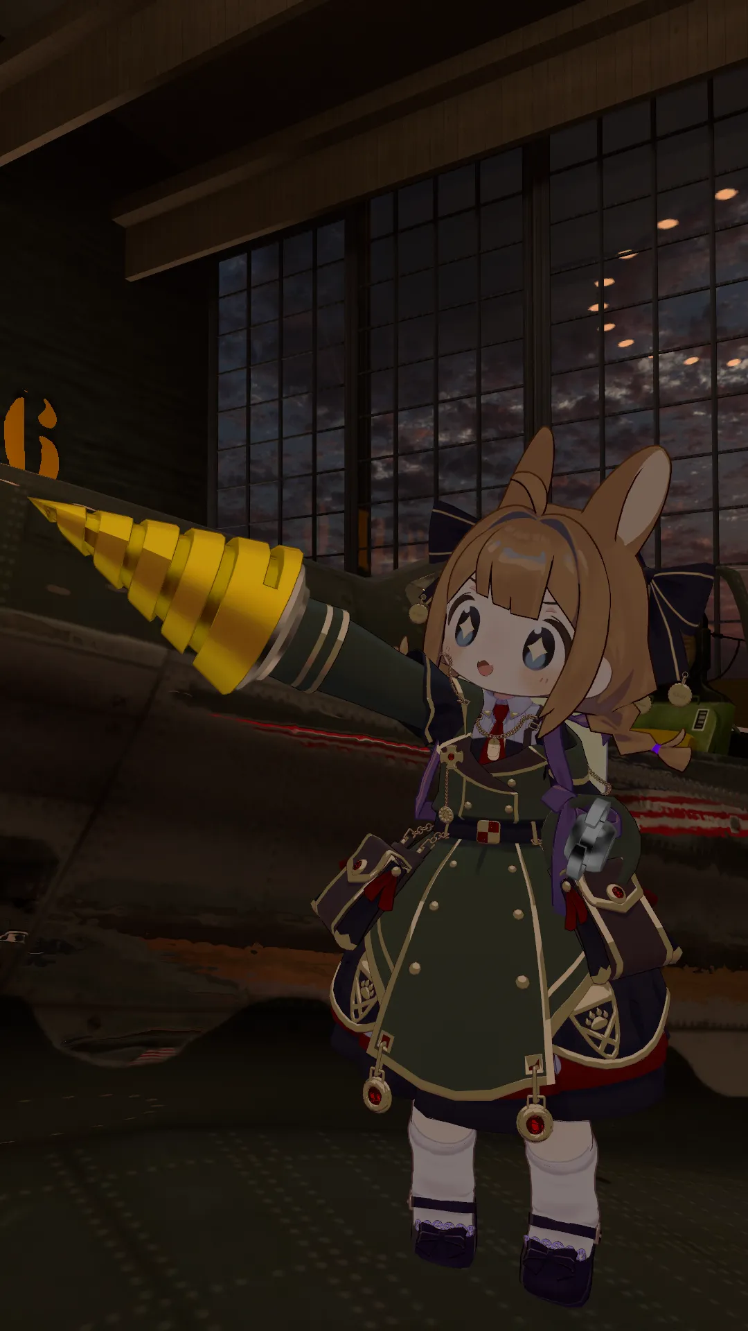 軍用うさボーグ！まめひなた号