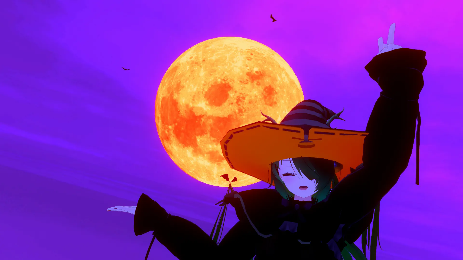 ハロウィンドラゴン魔女っ娘