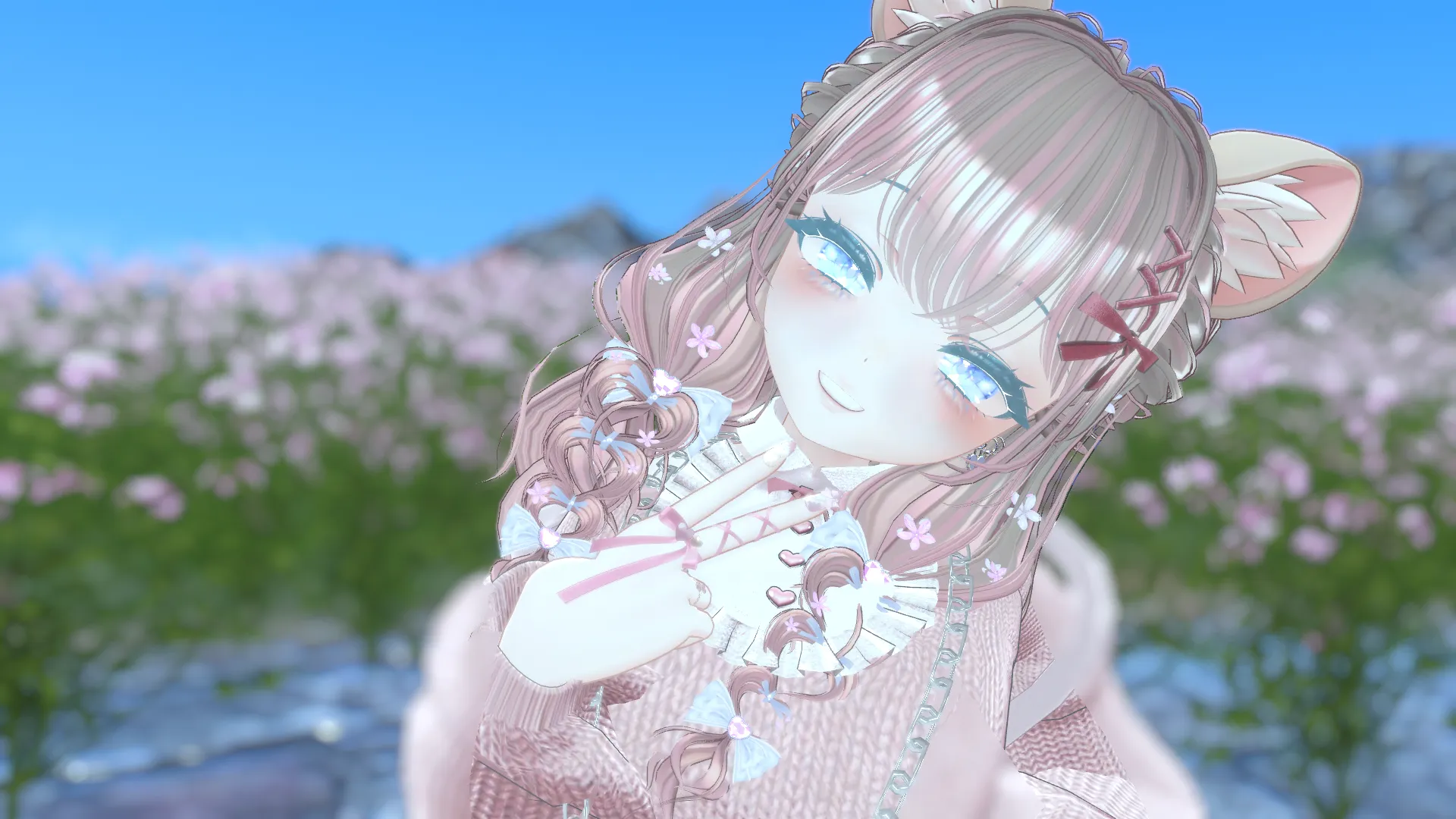 マヌカちゃんをガーリーに…