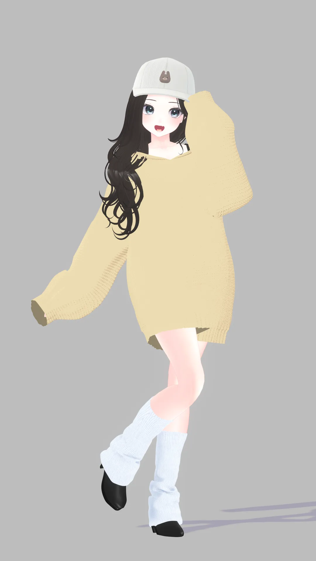 INABA：オーバーサイズニット