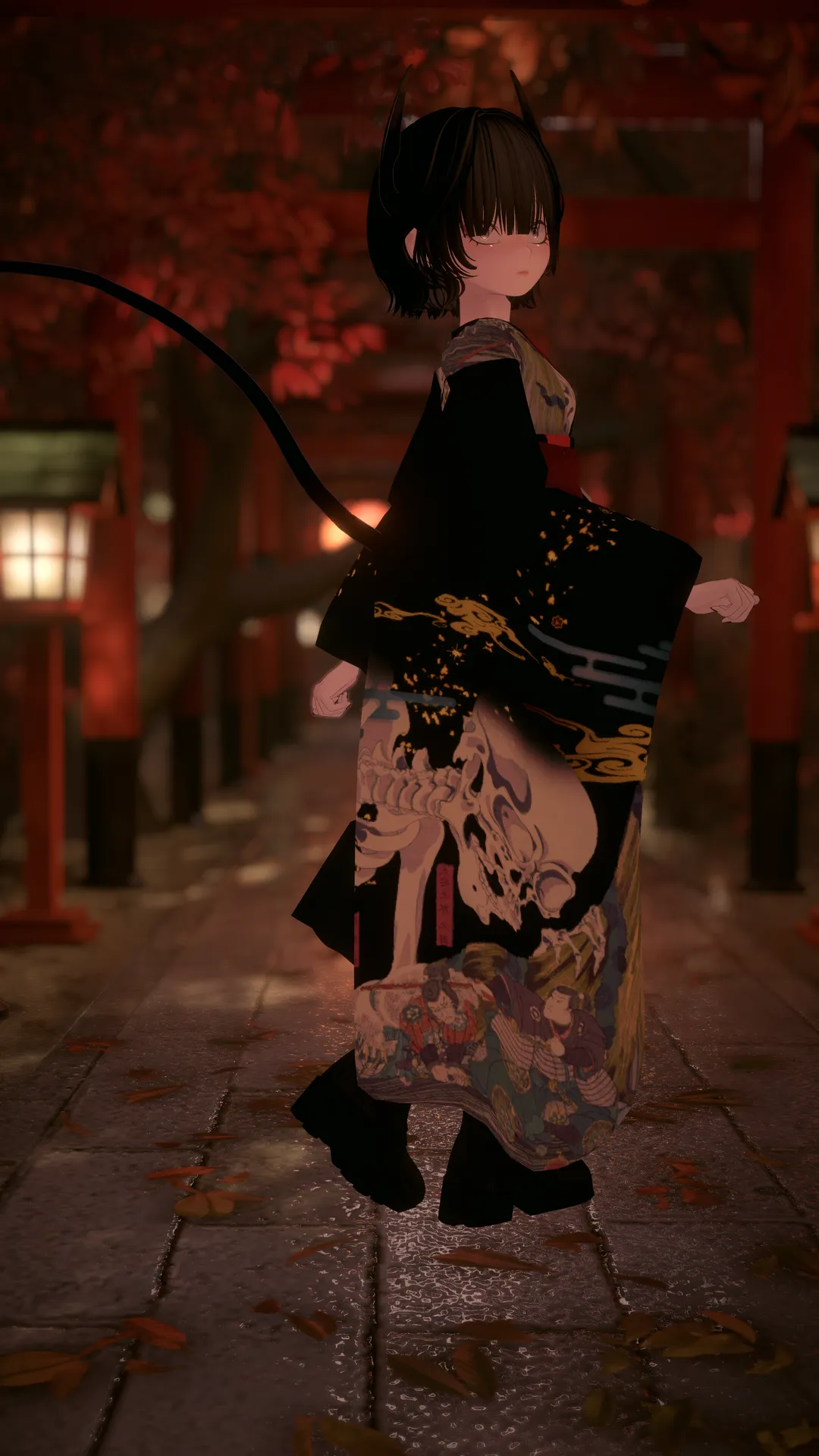 和風なハロウィン