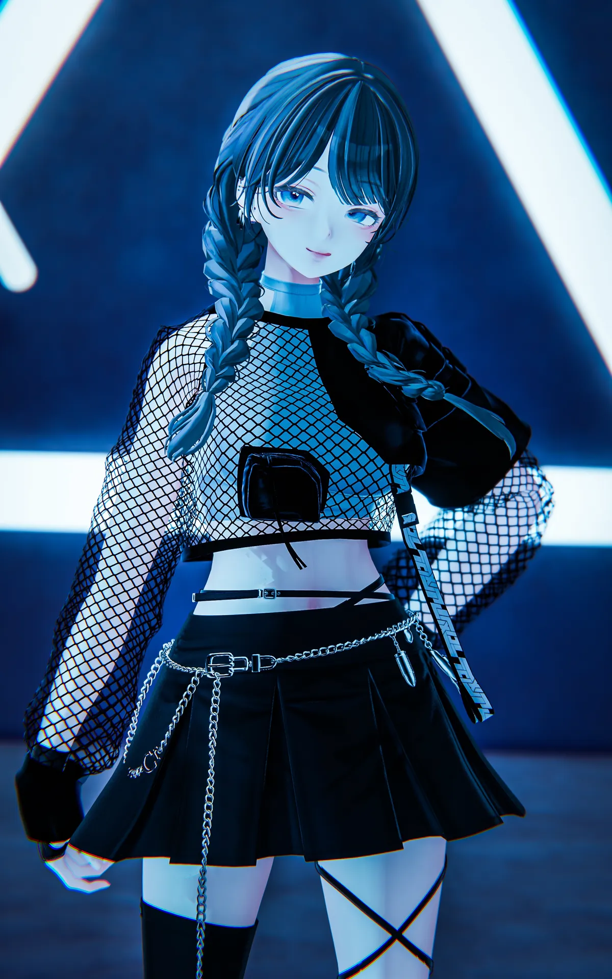 【PR】メッシュトップス×ストリートコーデ