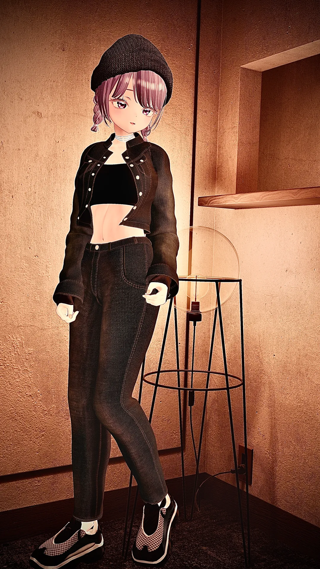 シンプルでタイトなラインで女性らしく