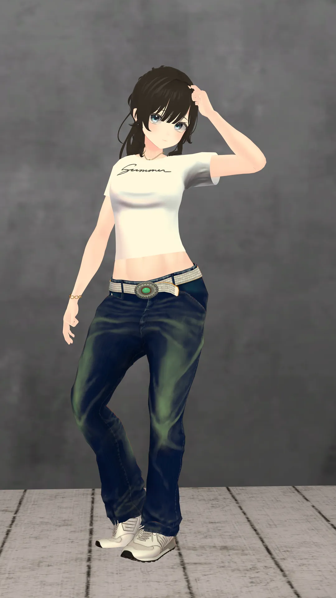 INABA：デニムコーデ