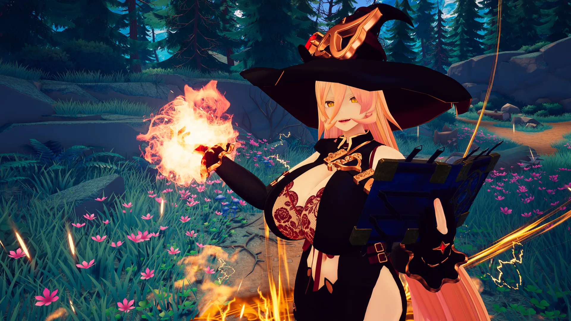 森羅ちゃん魔女コスプレ改変