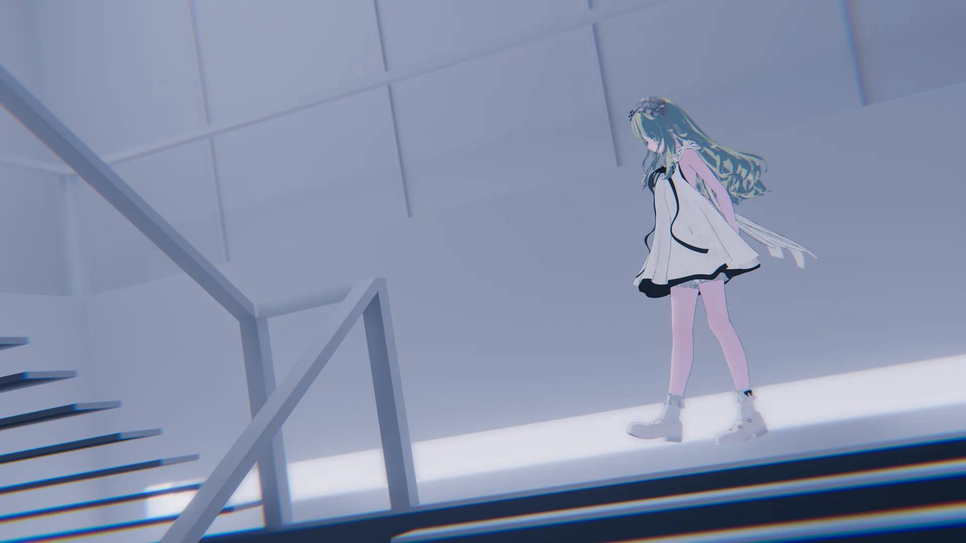 One android in an empty world