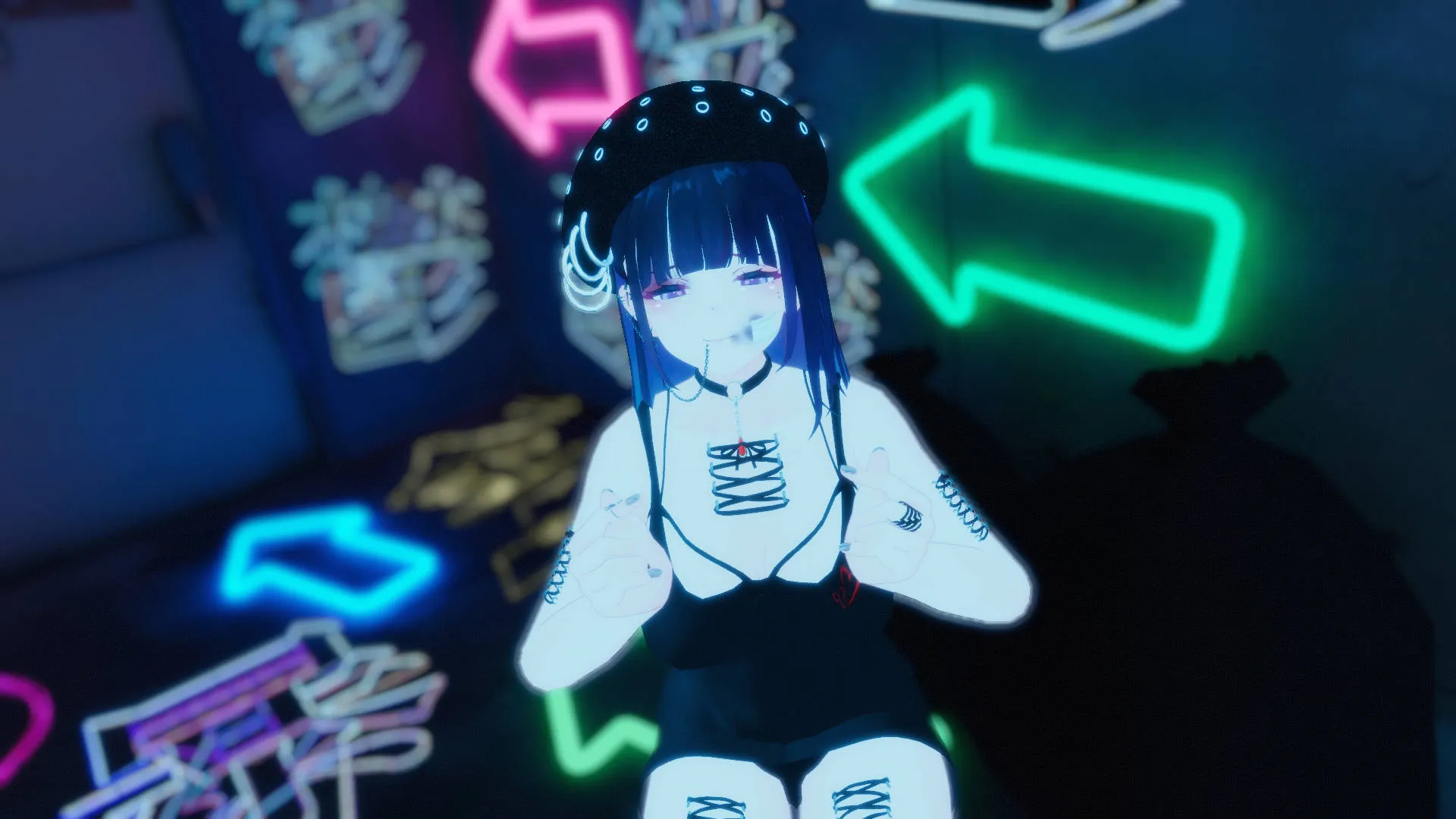 くろなつ：カーディガン