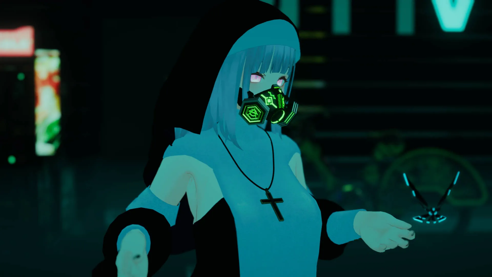 くろなつ：修道服