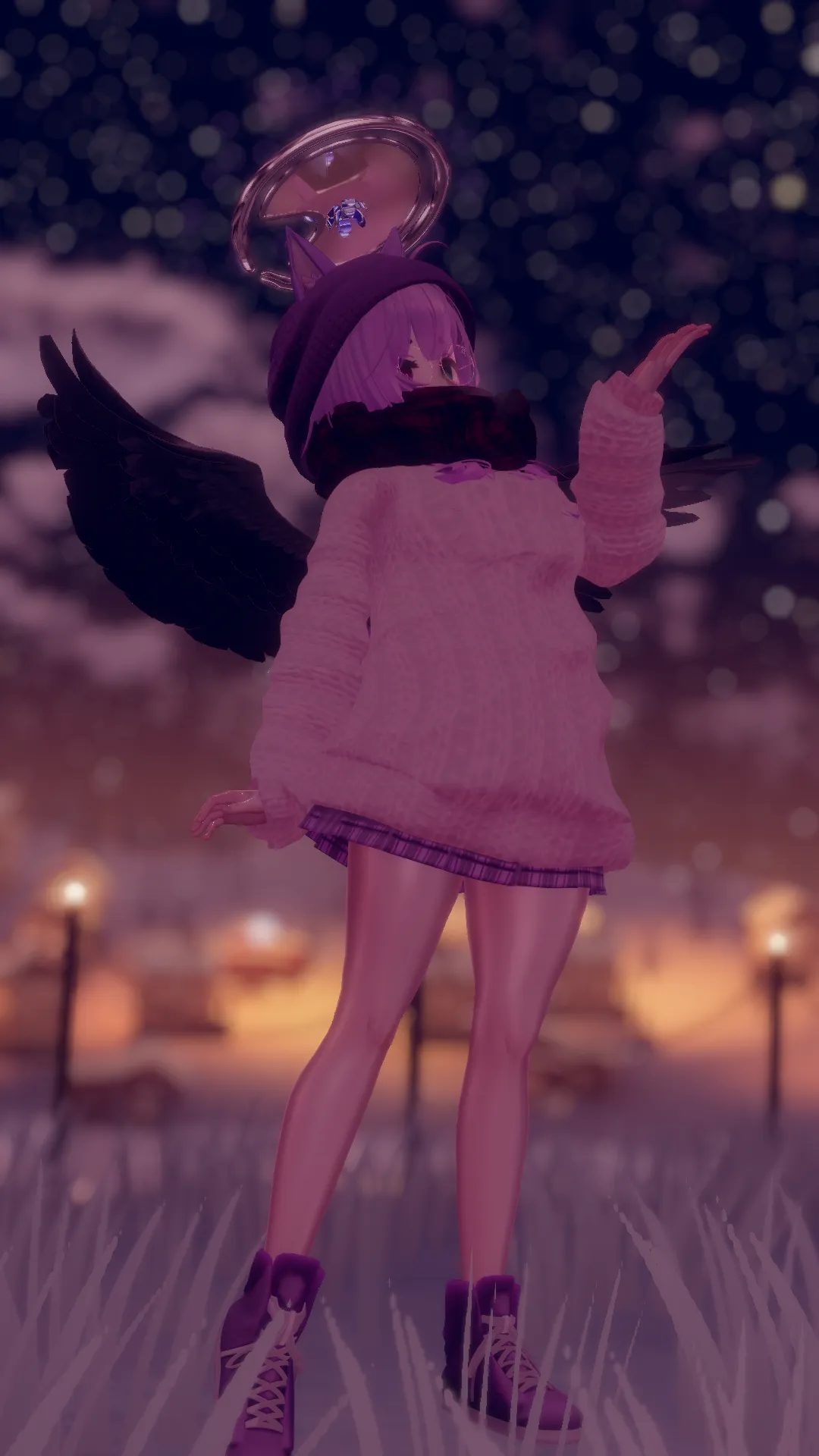 【再掲】閃花ちゃんの冬コーデ