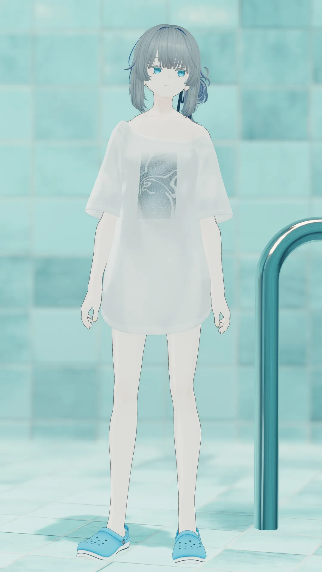 ダボTシャツのヘルベチカちゃん