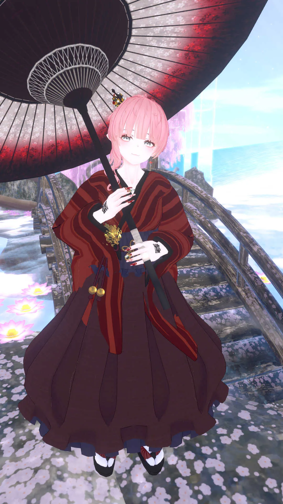 くろなつ：茜雲